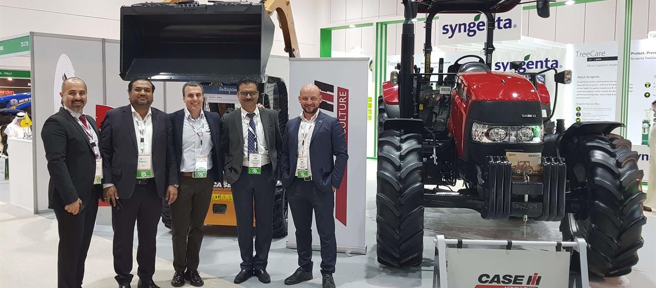 Case IH showcases its product offering at AgraME 2018 in Dubai